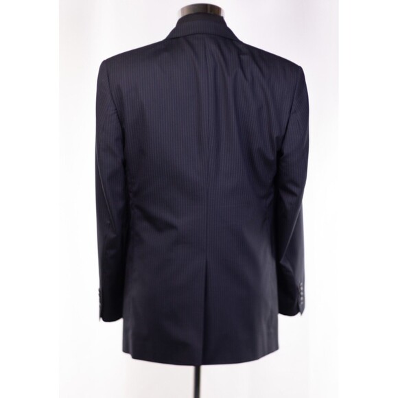 JOS A BANK Mens 38R BlUE Striped Wool Two Button Blazer/Suit Jacket Coat - Picture 3 of 12